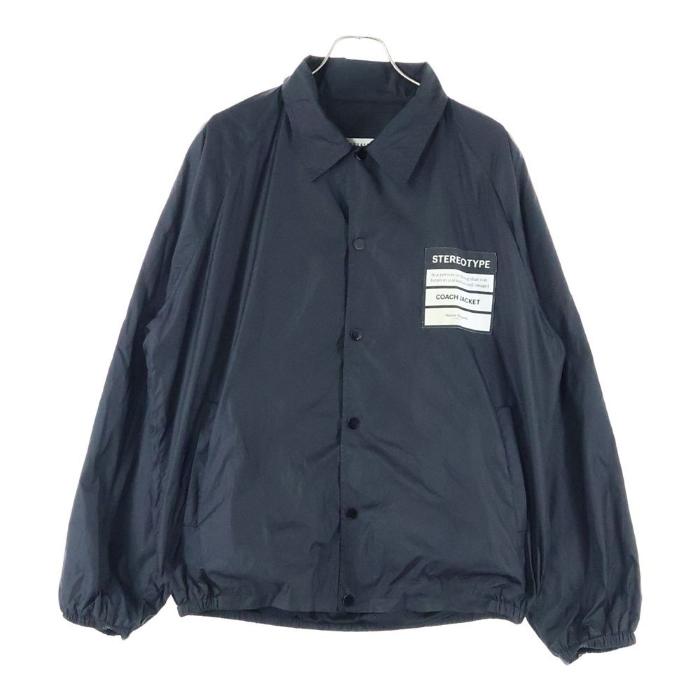 Maison Margiela 10 メゾン マルジェラ 19AW STEREOTYPE ステレオタイプ ナイロン コーチジャケット ブラック S50AM0406 S49988