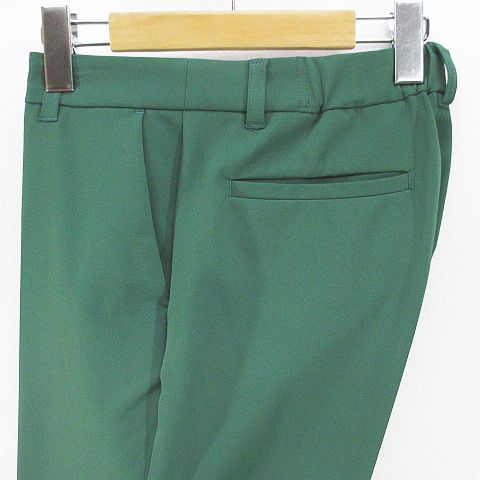 ビームスゴルフ ゴルフウェア ロングパンツ テーパードパンツ L 緑 ワッペン ビームスゴルフ BEAMS GOLF ゴルフウェア ロングパンツ