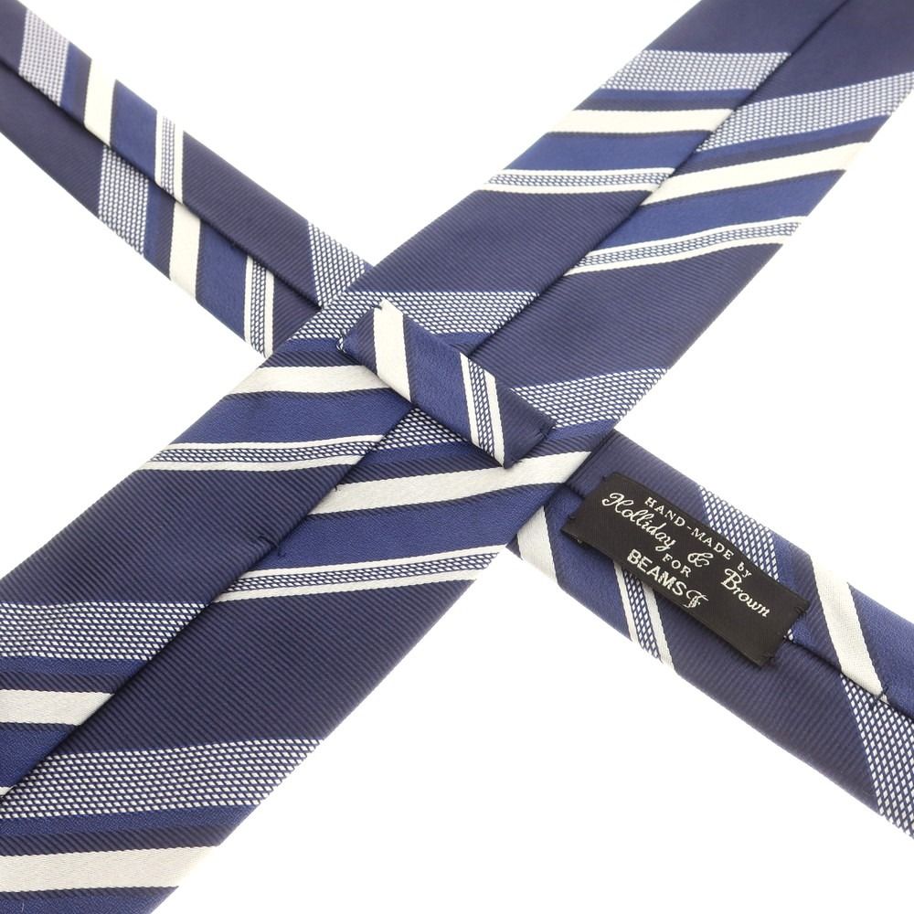 25年秋冬新作Holiday&Brownホリデー&ブラウン　ワイドストライプタイ 25年秋冬新作Holiday&Brownホリデー&ブラウンワイドストライプ