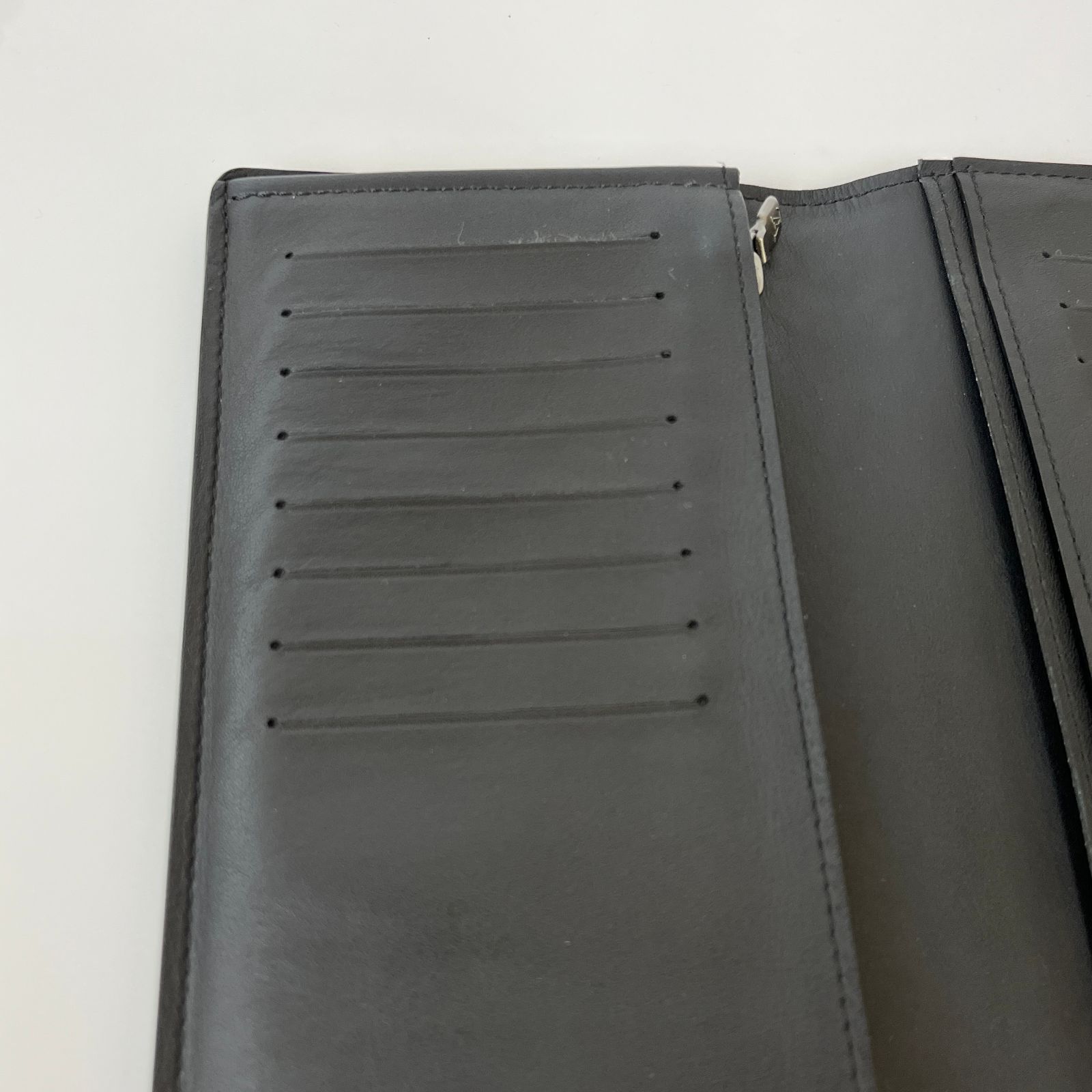 極美品】ルイヴィトン アンフィニ ポルトフォイユ ブラザ ブラック 長