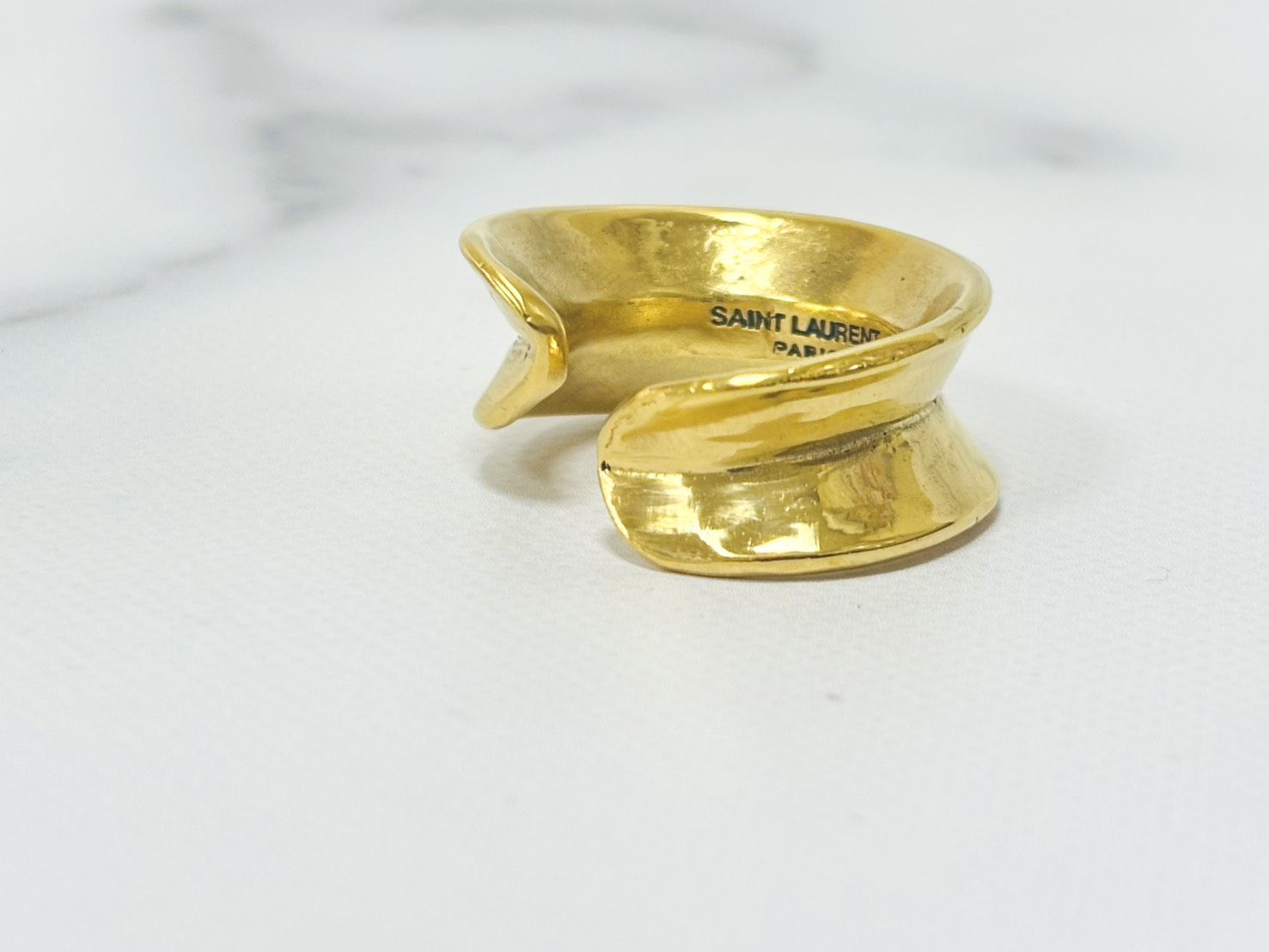 SAINT LAURENT サンローラン イヤーカフ ＃８ エイジングゴールド ユニセックス K30061 NICORILABO_COM