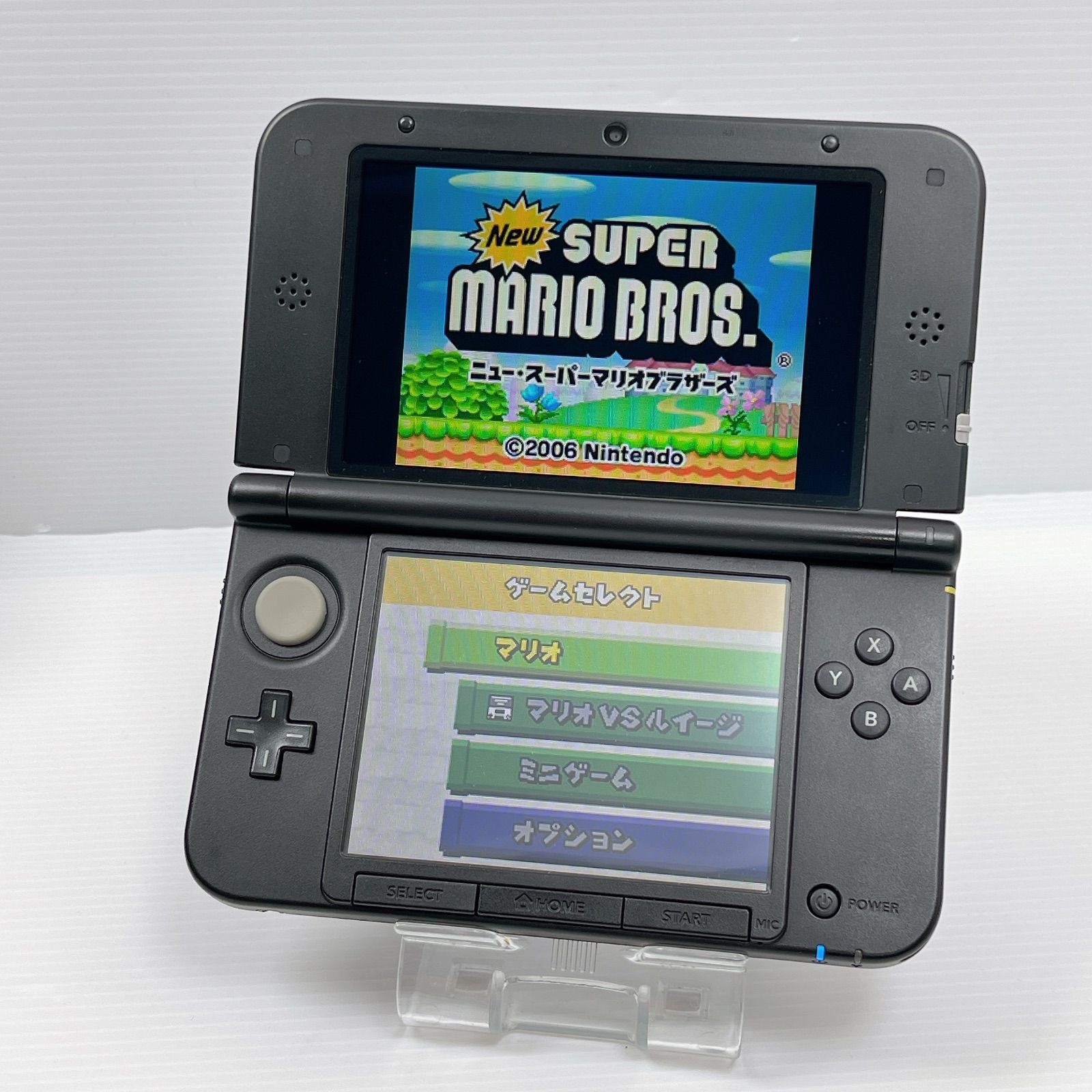 ニンテンドー 3DSLL ブラック 遊べるセット 動作 済み ds 3dsll 3DS LL 任天堂