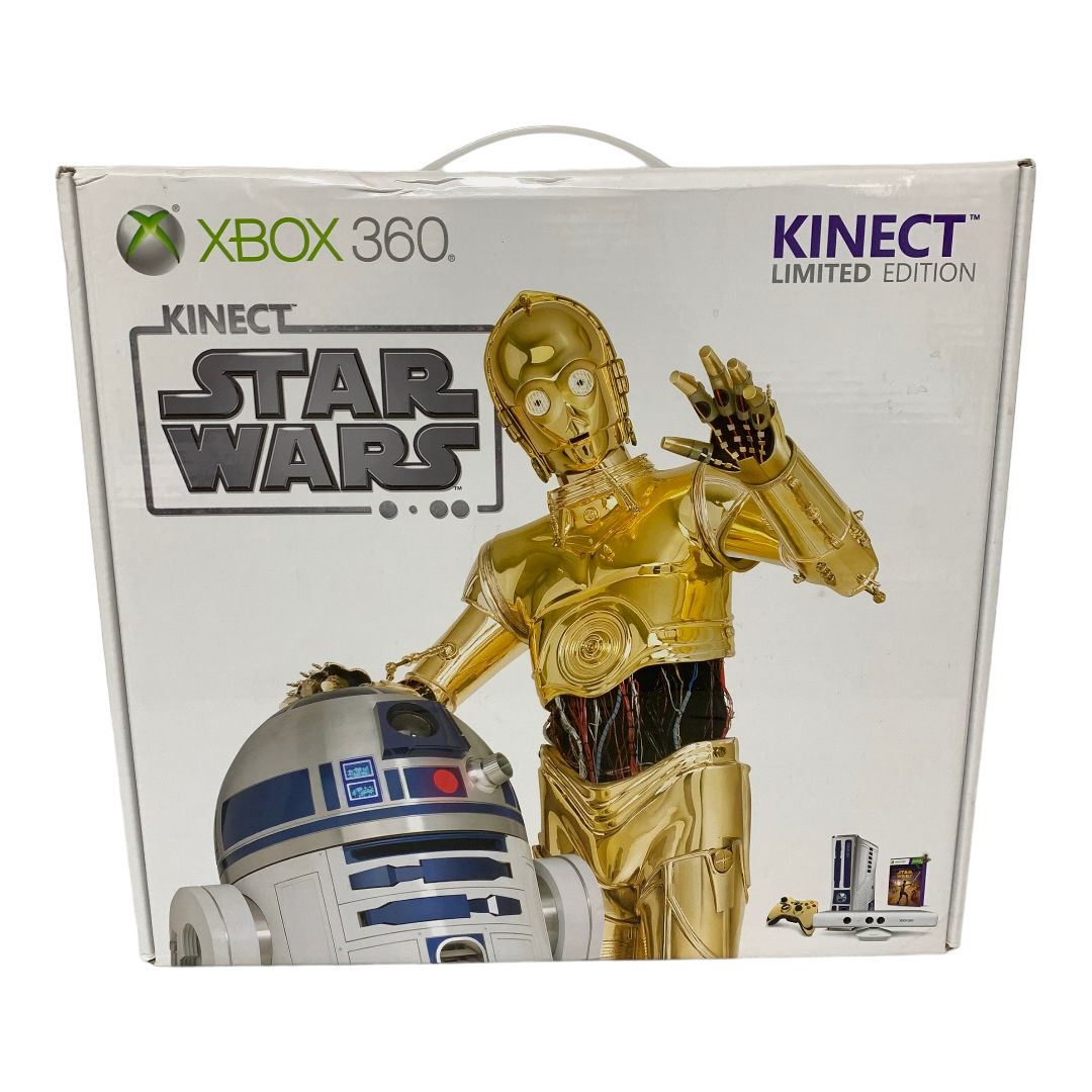 【未開封・未使用品】 スターウォーズ XBOX本体 XBOX360 KINECT STARWARS 箱ダメージ有KON