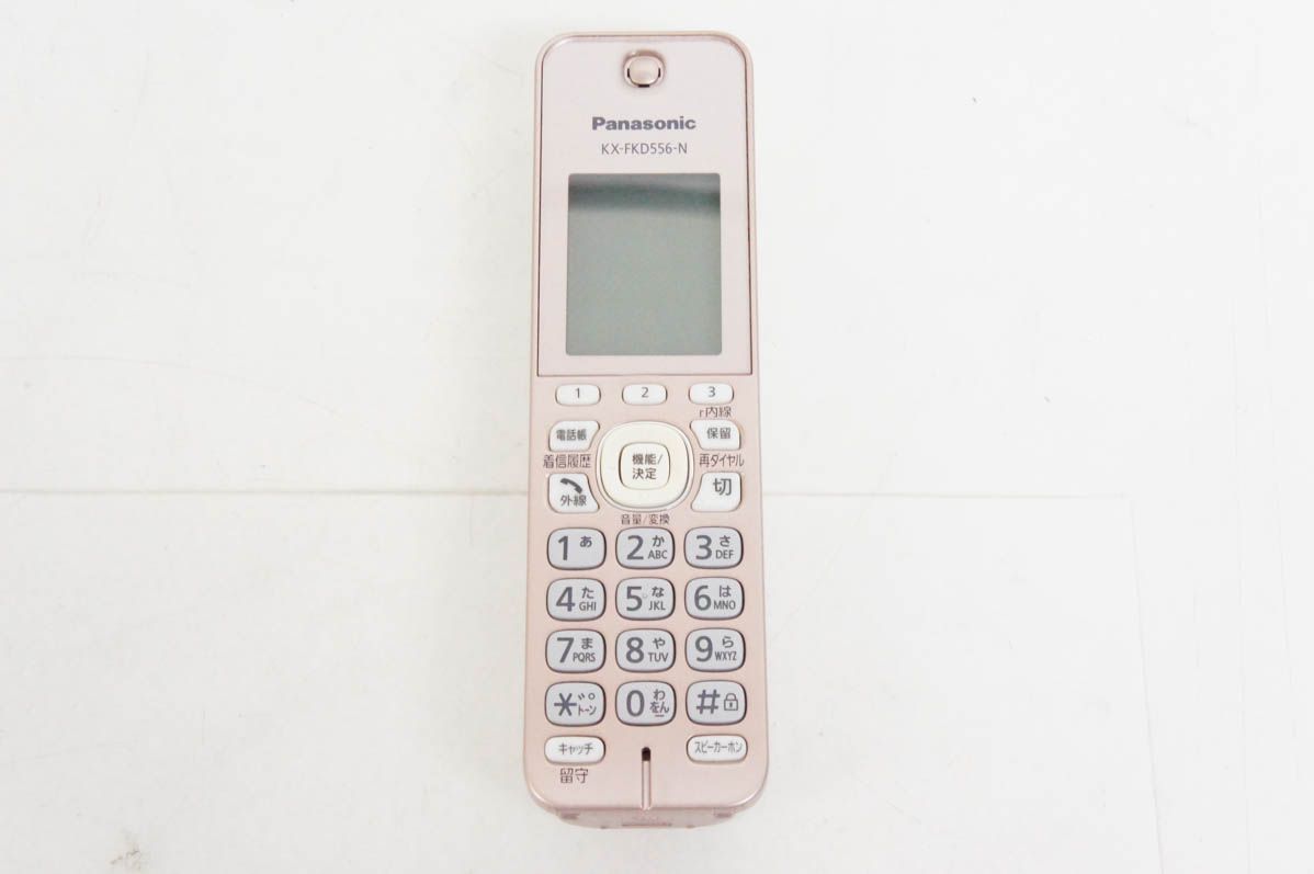 Panasonicパナソニック 増設子機 KX-FKD556-N 無接点充電 電話機 FAXに