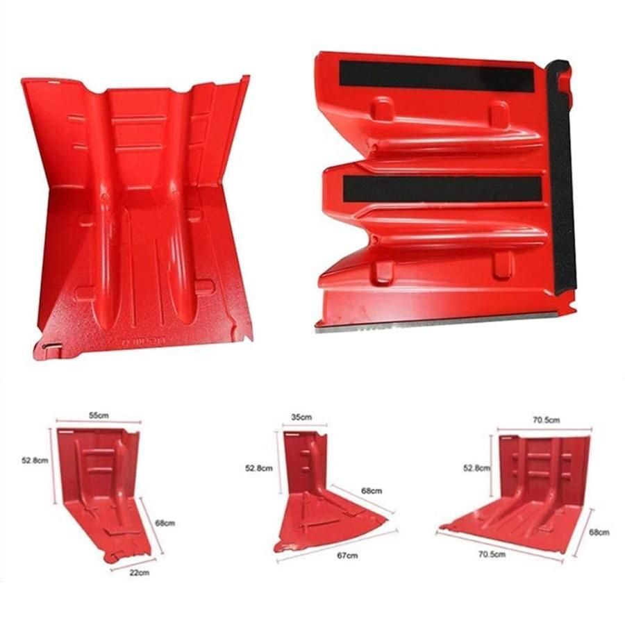 最新防災用品 止水板 水害対策 樹脂製止水板 ABS複合材料 再利用 幅70.5×高さ52.8×奥行68cm 小型軽量タイプ 防水パネル アジア地域向けタイプ 浸水