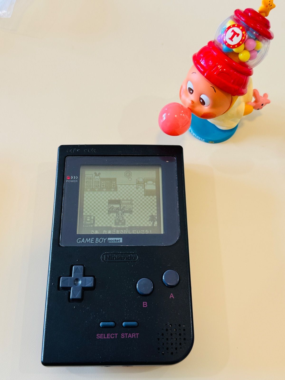 Nintendo GAME BOY Pocket MGB-001 ブラック 本体 起動 済み