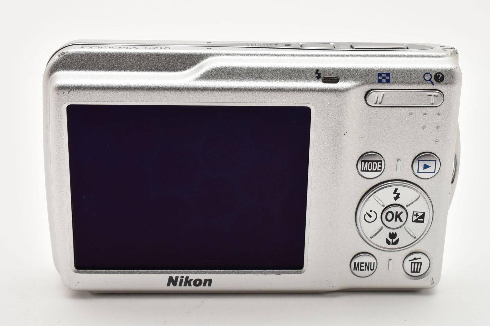 ☆実用品☆ Nikon ニコン CoolPix S210 シルバー クールピクス