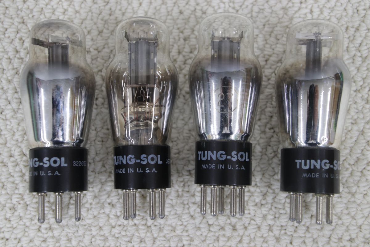 Tung-sol タングソル 27 Vacuumtube 真空管4本セット |287
