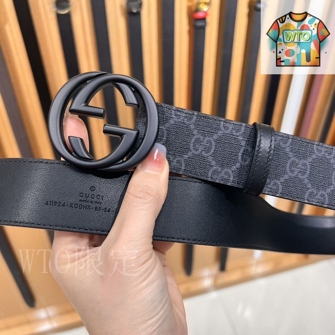 【値下げ】GUCCI 本革ベルト 今日特価】Gucci 2024 年式 高級本革ベルト-2 - メルカリ