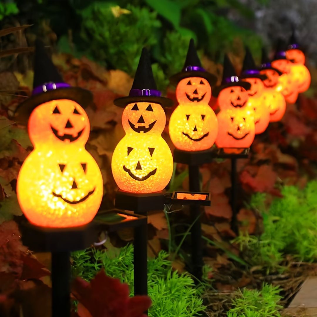 ハロウィンソーラーライト ガーデンライト LEDライト 足下照明