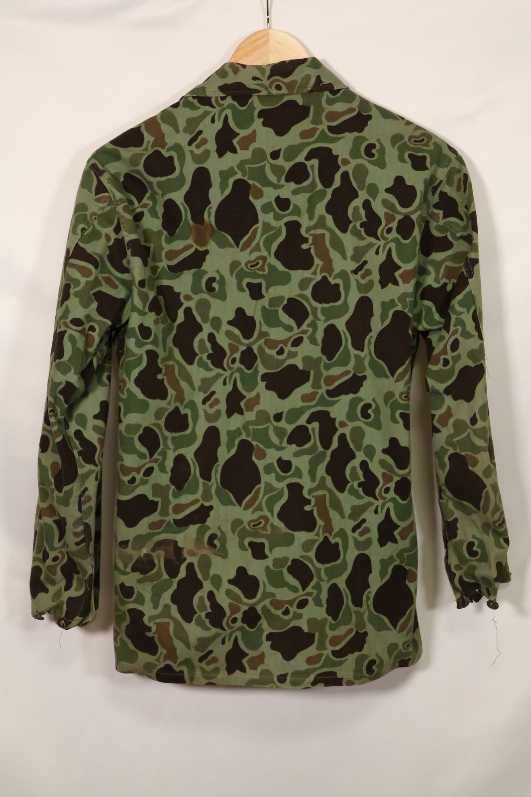 韓国軍フロッグスキン迷彩上下1960年代＆装備一式