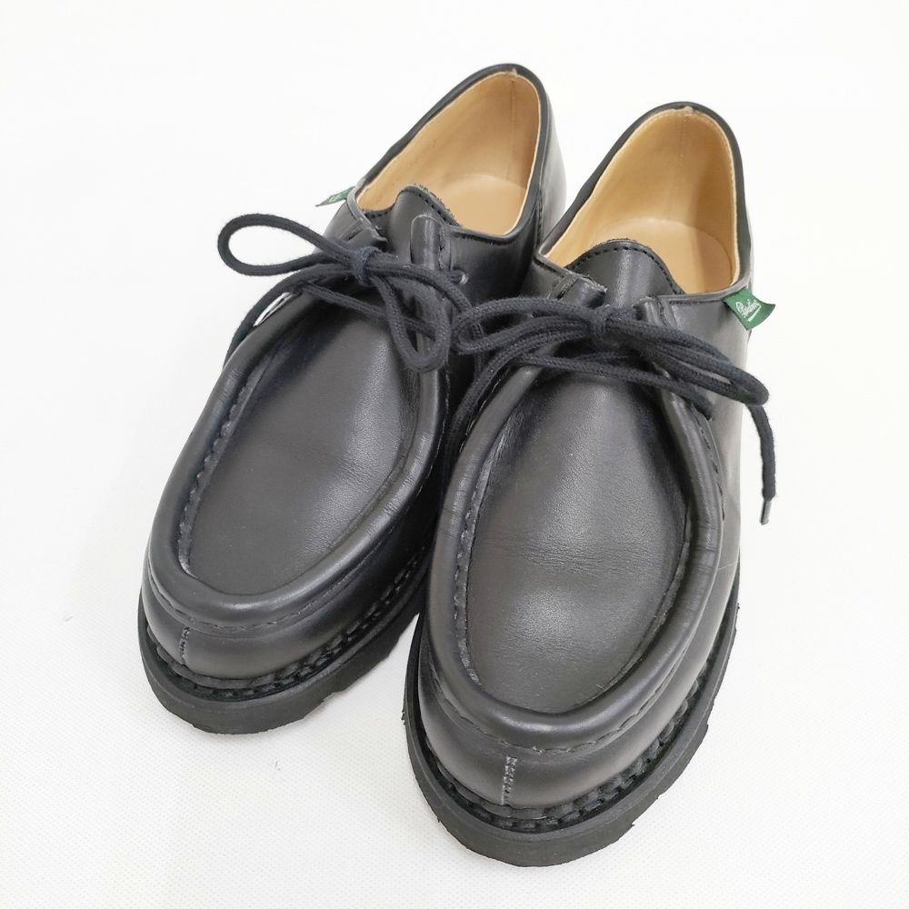 Paraboot MICHAEL ミカエル サイズUK2.5 JPN参考サイズ22cm シューズ 靴 ブラック レディース パラブーツ 5-0605G◎