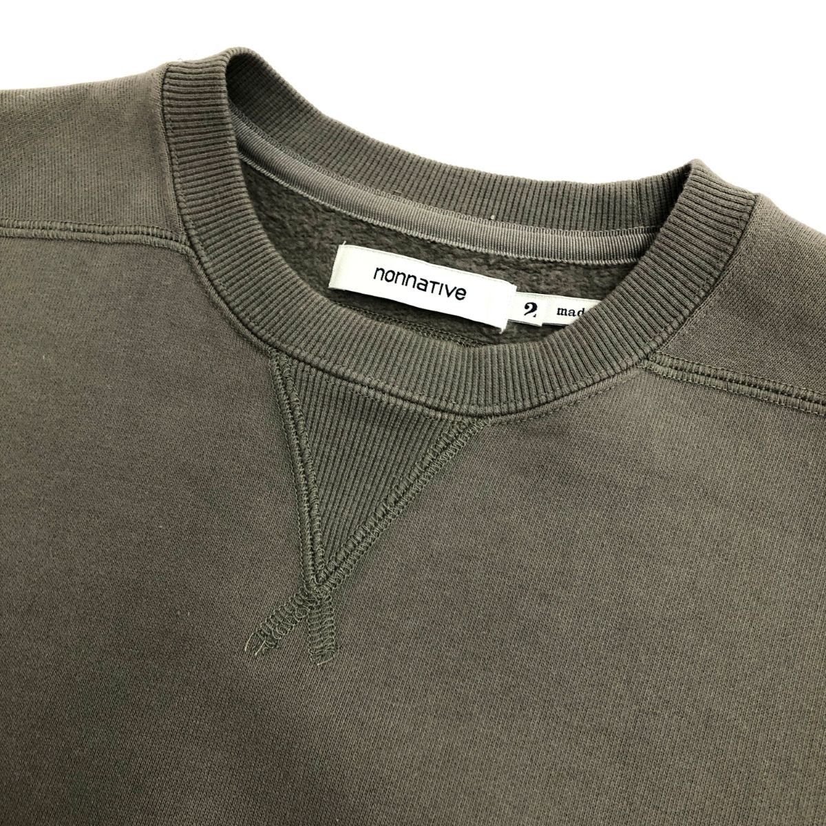 nonnative ノンネイティブ スウェット サイズ:2 NN-C4007 グレー 