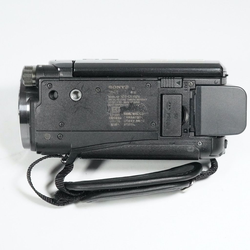 【美品】 SONY HDR-CX550V ビデオカメラ 動作品 （返品保証） SONY ソニー HDR-CX550V ブラック 動作OK 返金保証 /1834 - メルカリ