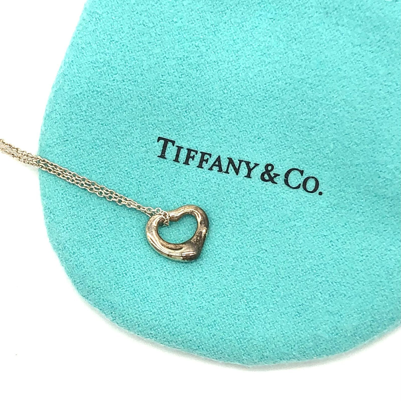 ▽TIFFANY＆Co./ティファニー エルサペレッティ オープンハート