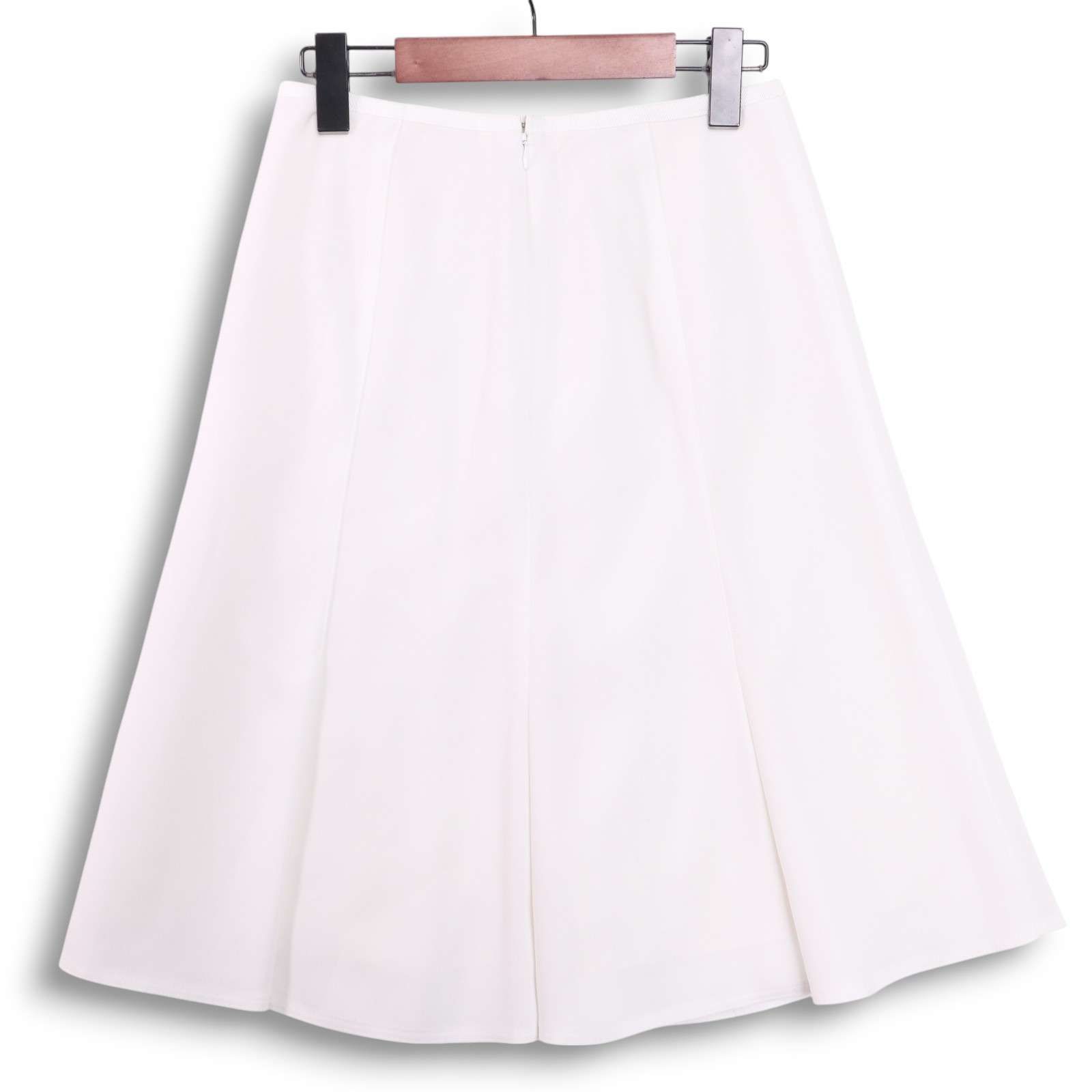 Rene ルネ 春夏☆ フレア スカート Sz.34 レディース 白 日本製