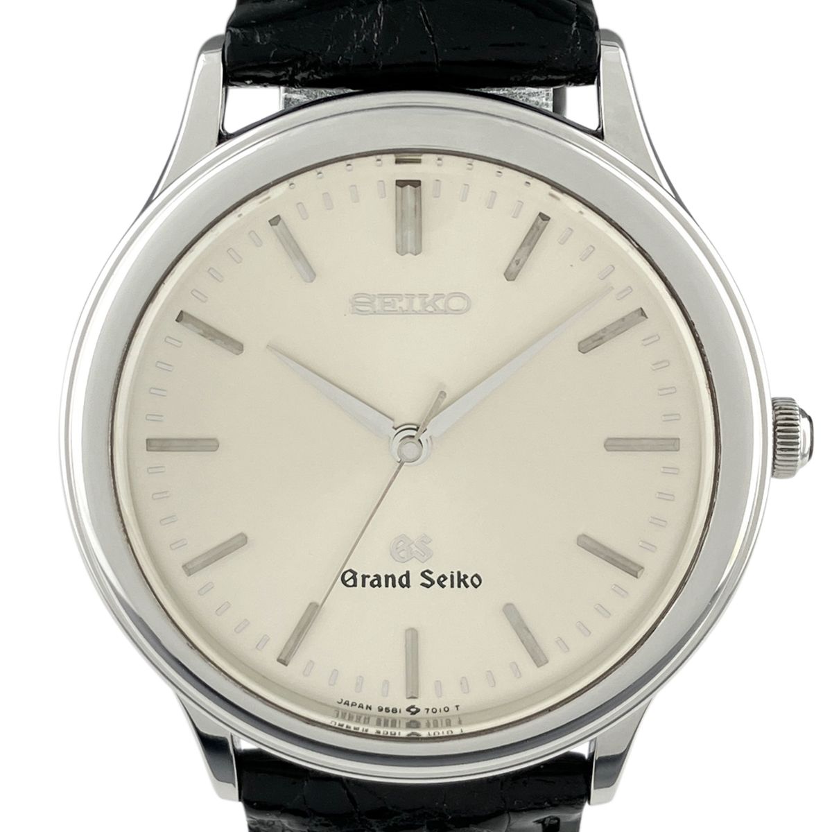 セイコー SEIKO グランドセイコー SBGS001 9581-7000 腕時計 SS レザー
