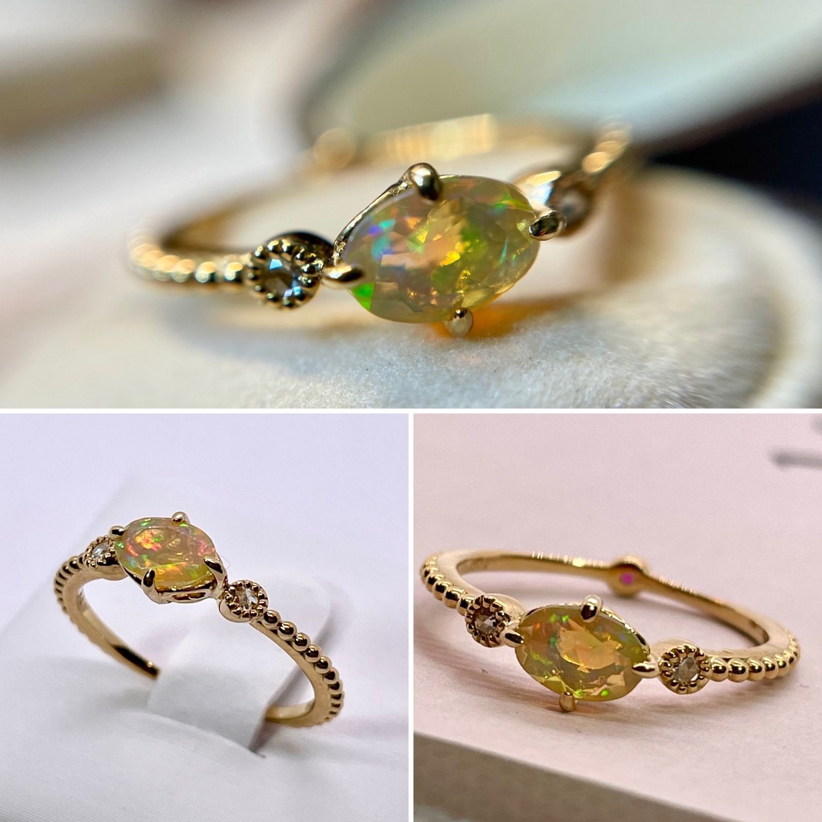 セイレーンアズーロ K10リング セイレーンアズーロ K10 サファイア