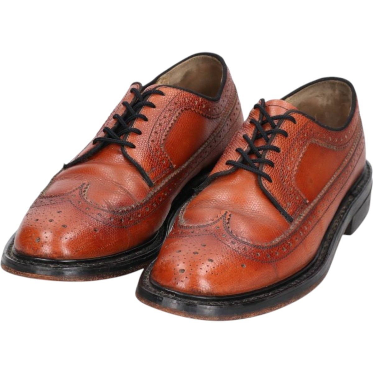 古着 80~90年代 シアーズ Sears フルブローグ ウイングチップシューズ 8 1/2 メンズ26.5cm相当 ヴィンテージ/saa013801 6,622円