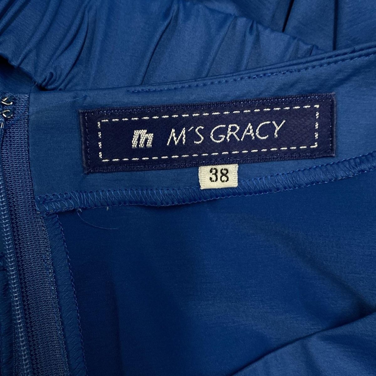 エムズグレイシー ワンピース　サイズ38 MS GRACYエムズグレイシー フレンチスリーブワンピース