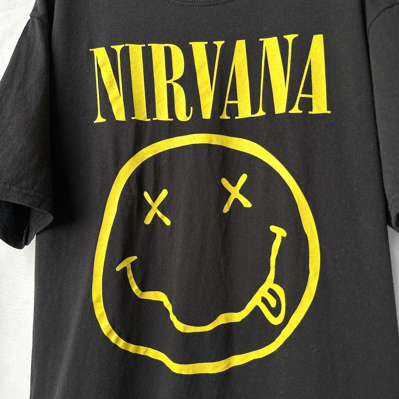 NIRVANA ニルヴァーナ プリント バンドT バンT ロックT サイズ：M 半袖