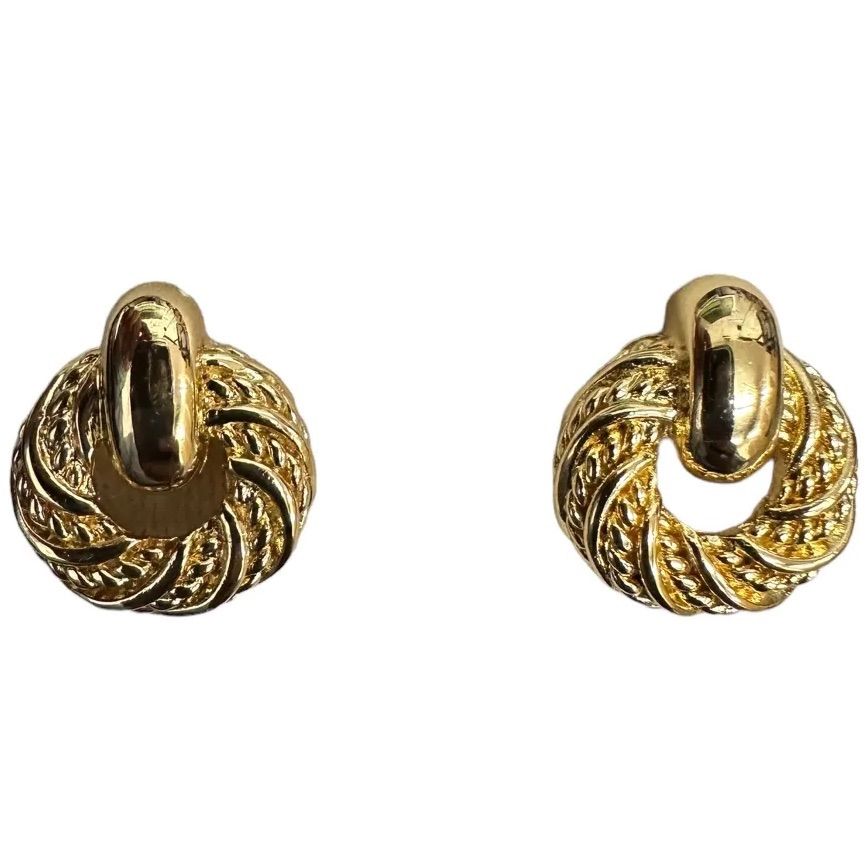 超美品 希少】Christian Dior ディオール サークル イヤリング