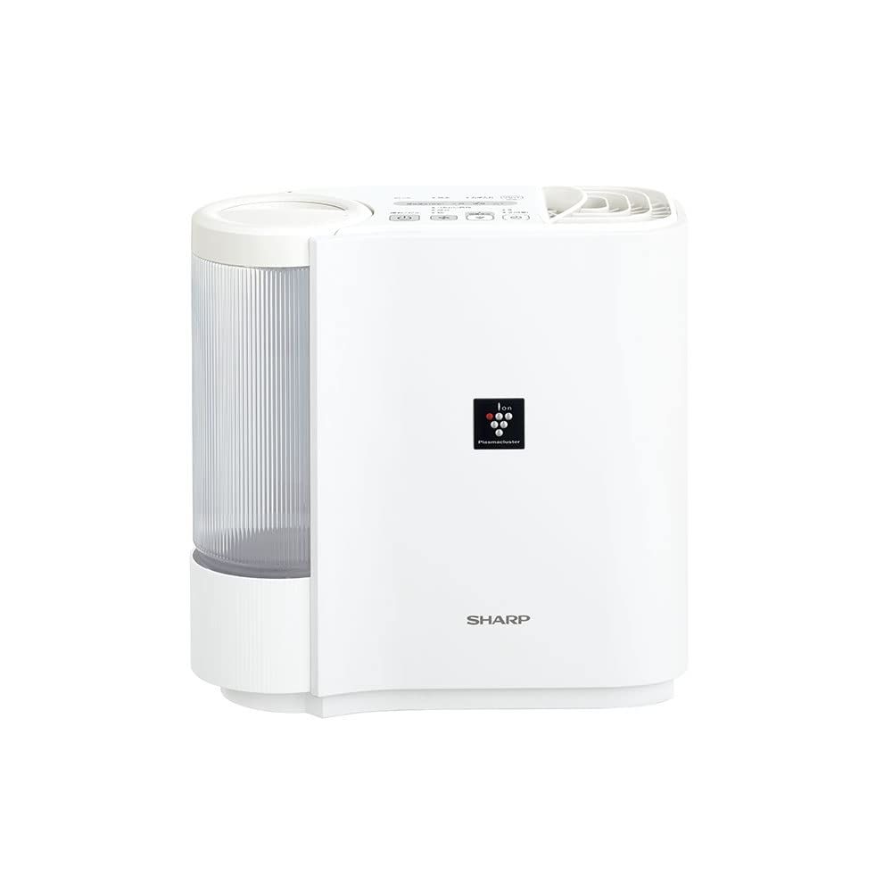 シャープ 加湿器 気化式 DCモーター パーソナルタイプ プラズマクラスター 7000 ホワイト HV-P30-W ホワイト 加湿量 290mL|h パーソナル 帰化式