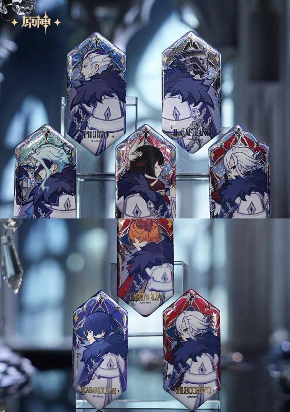 【専用】原神 少女 コロンビーナ 執行官 缶バッジ 公式 タオバオ 淘宝網 原神 少女 コロンビーナ 執行官 缶バッジ 流砂コロッタ公式