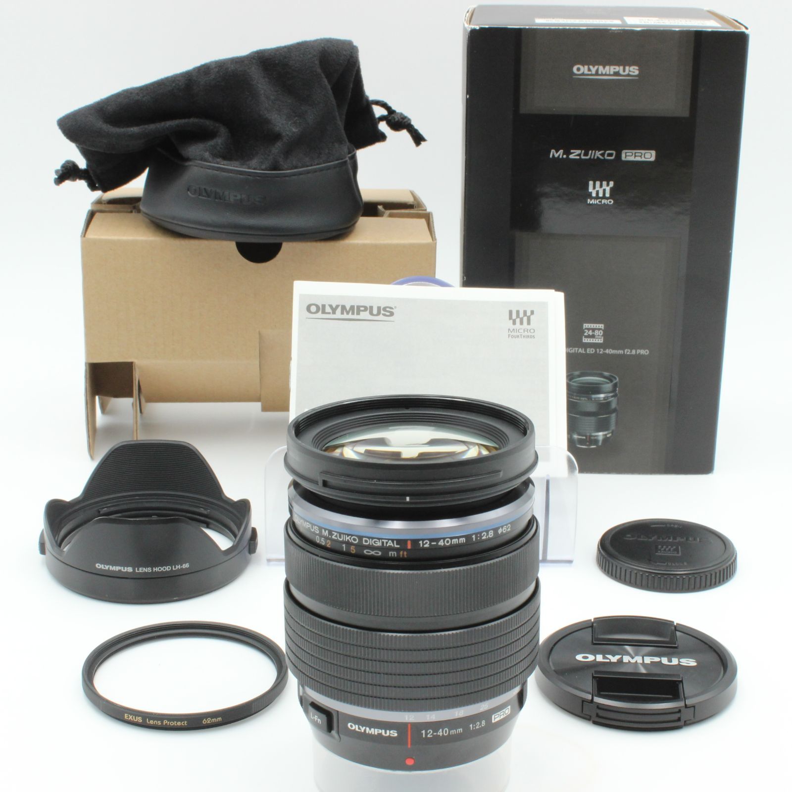 極美品】 OLYMPUS オリンパス M.ZUIKO DIGITAL ED 12-40mm f2.8 PRO 元 ...