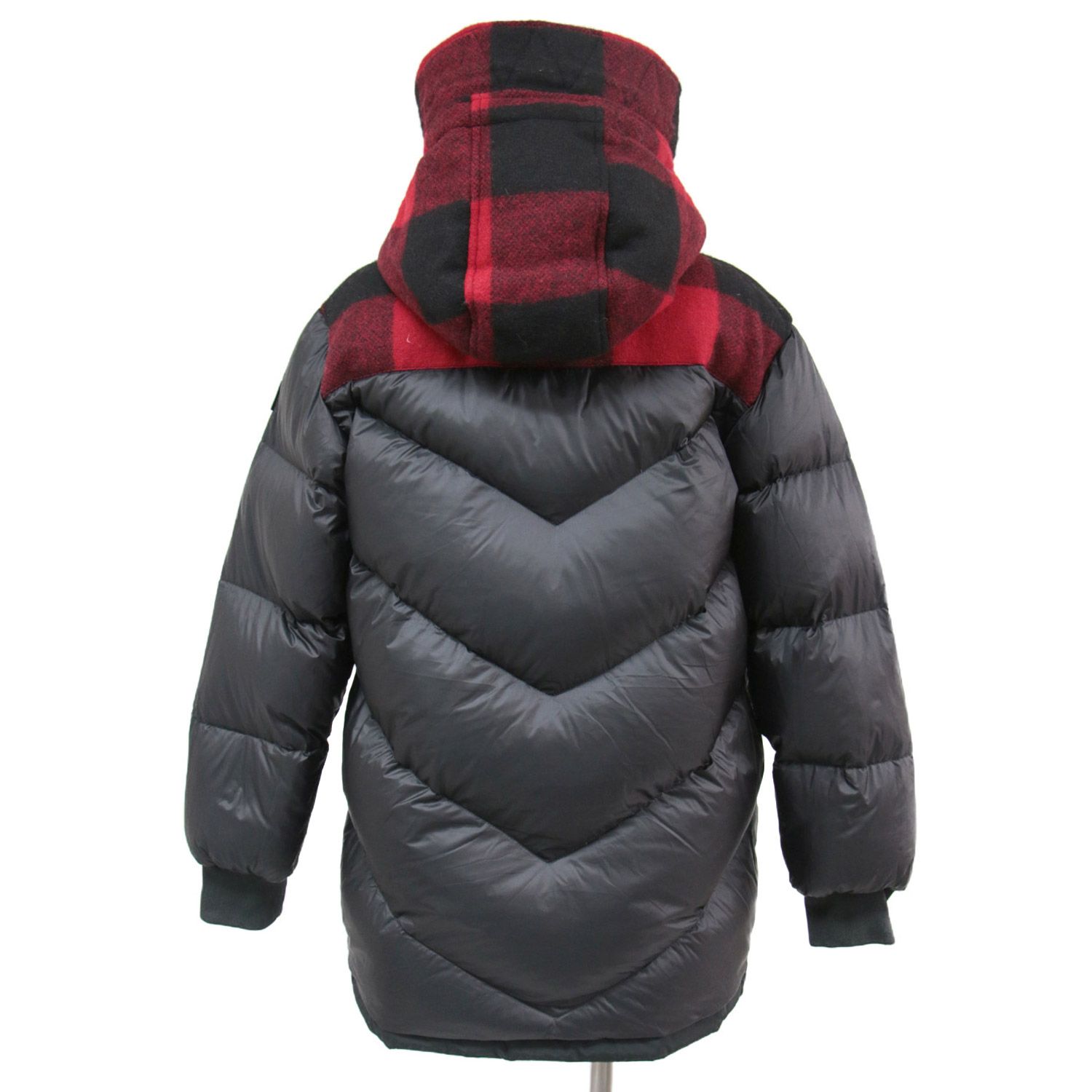 美品 WoolRich ウールリッチ ナイロン ウール コート ダウン アウター