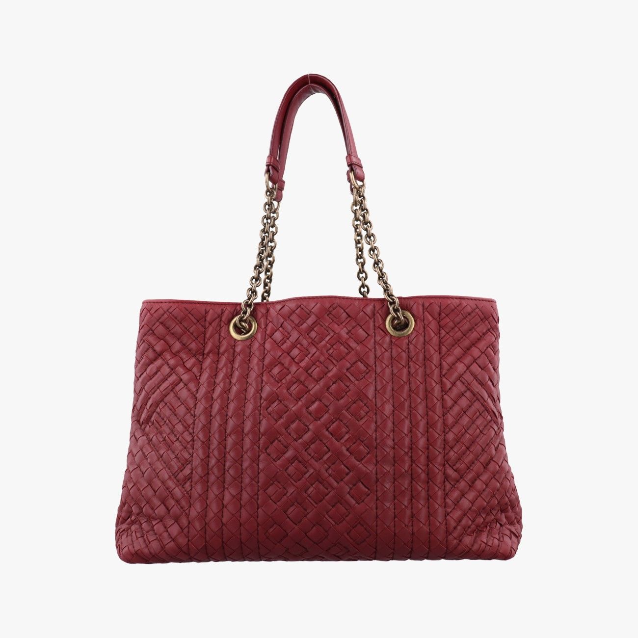 ボッテガヴェネタBottega Venetaイントレチャート レッド ボッテガヴェネタBottega Venetaイントレチャート レッド