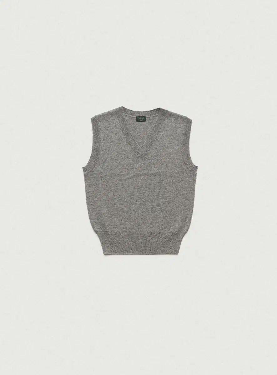 The Barnnet(ザ・バーネット) Grey Plain Knit Vest - メルカリ
