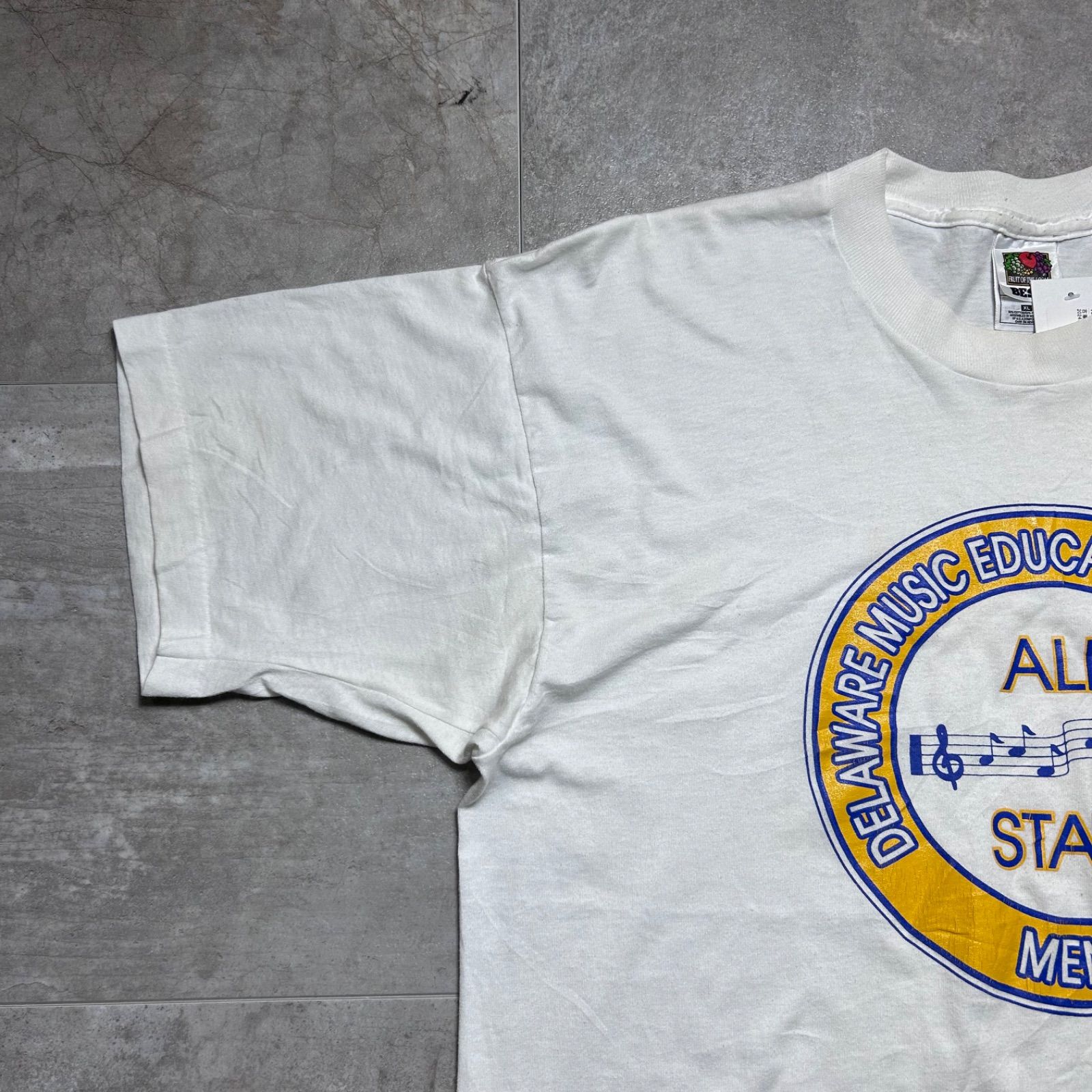 Fruit of the loom 90s Tシャツ XL size 白 ホワイト シングル