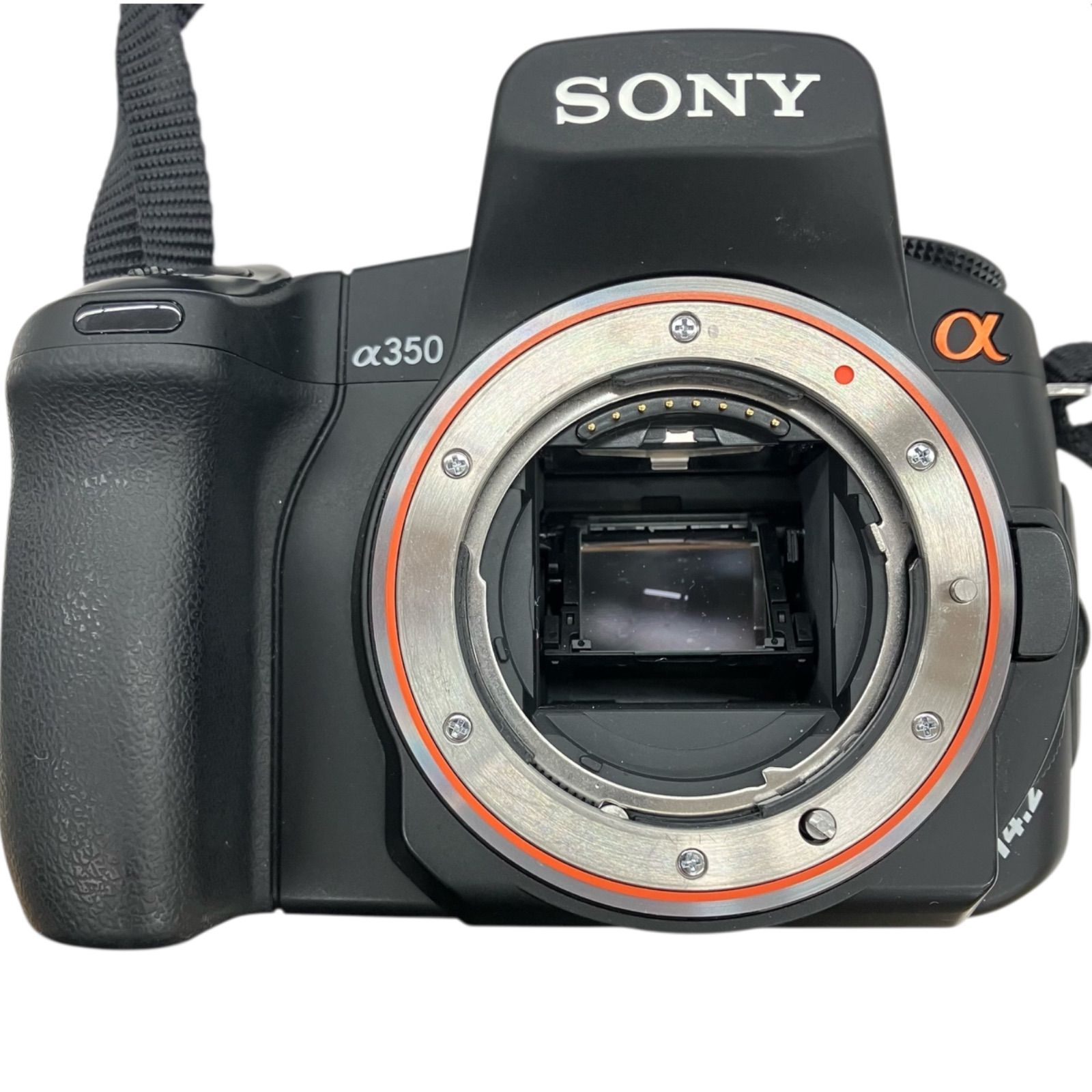 186001 現状品 sonny ソニー 一眼レフ α350 ブラック [250513HM090259]