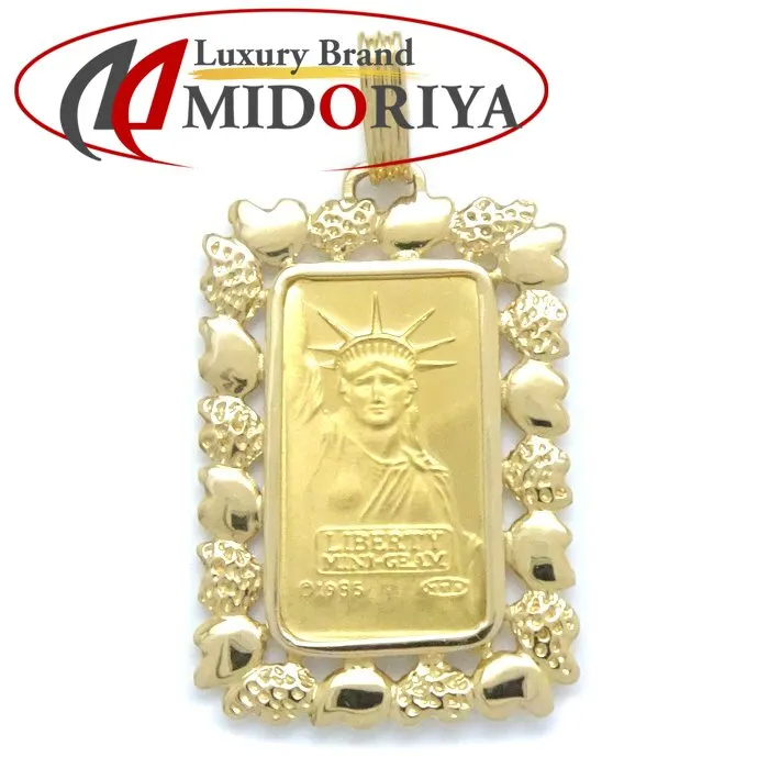 【専用】何でも屋さん　自由の女神　リバティ　ペンダントトップ　K24K18 専用】何でも屋さん 自由の女神 リバティ ペンダントトップ K24K18