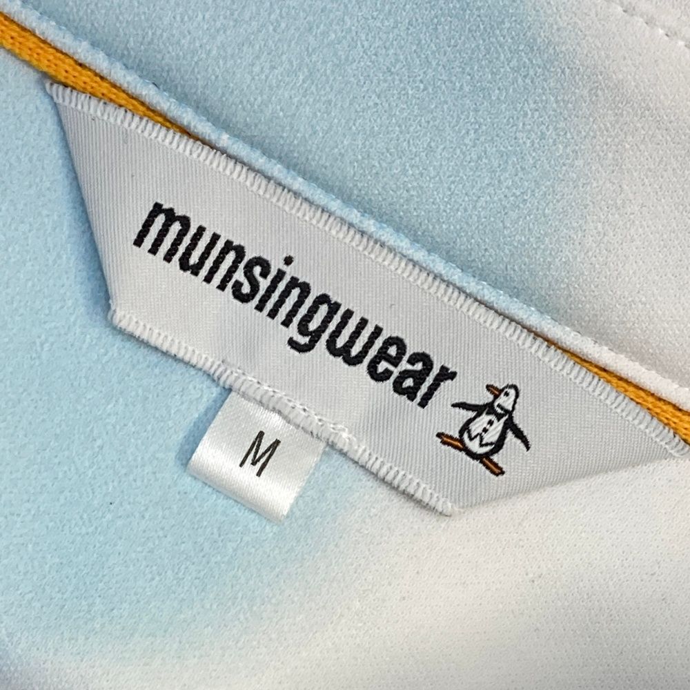 サイズ：M MUNSING WEAR マンシングウェア 2024年モデル ハーフジップ