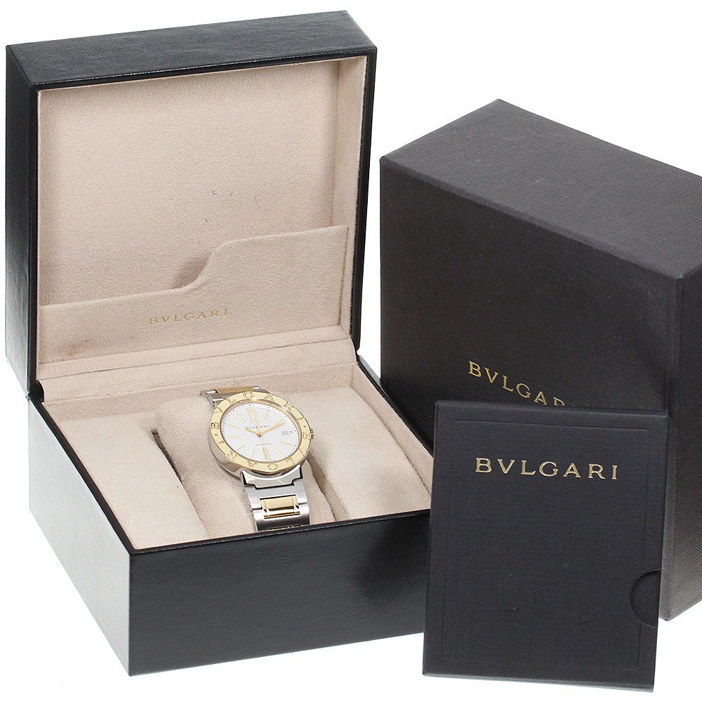 ☆箱付き【BVLGARI】ブルガリ ブルガリブルガリ YGコンビ デイト