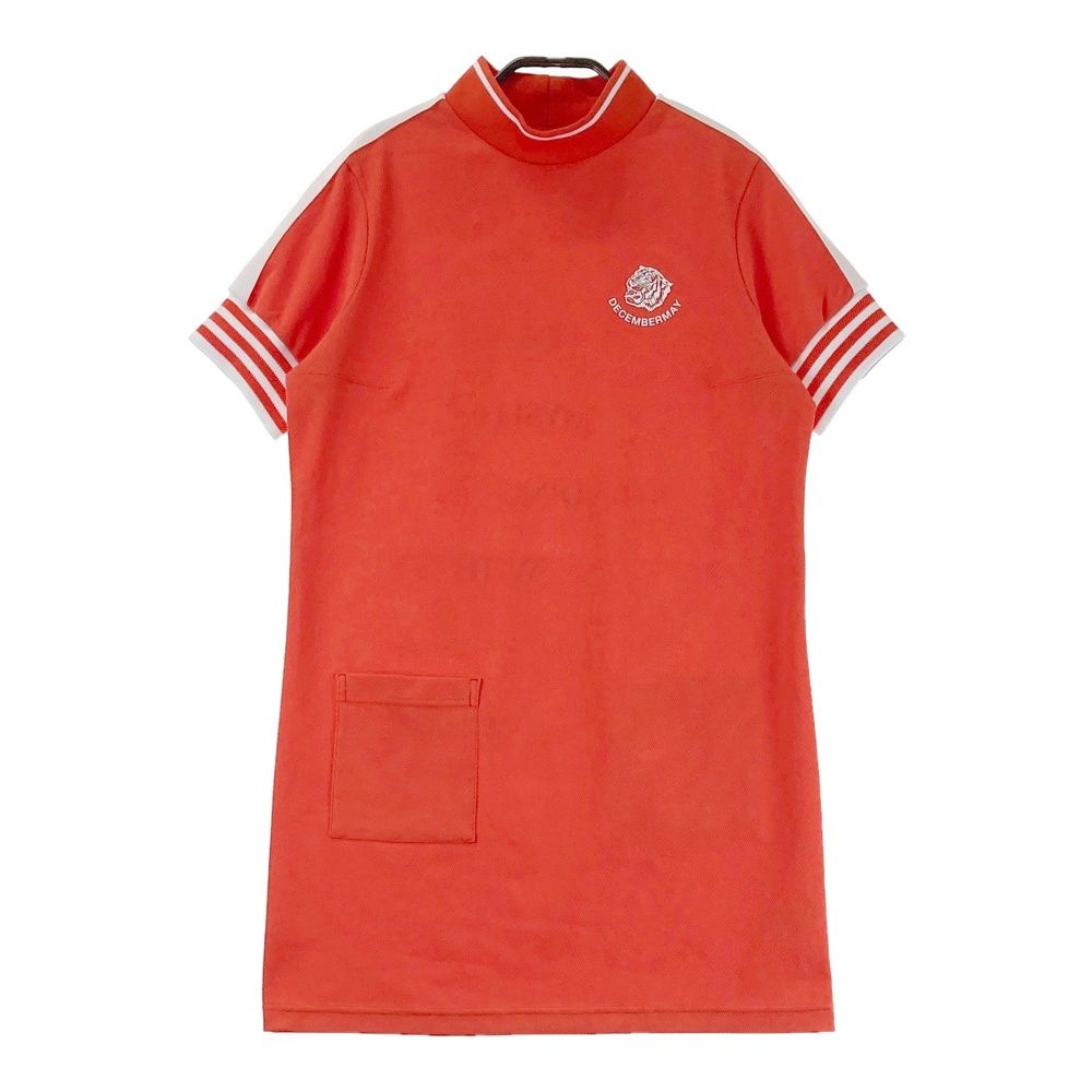 ブリーフィング BRIEFING WARM ロゴライン ハイネックワンピース