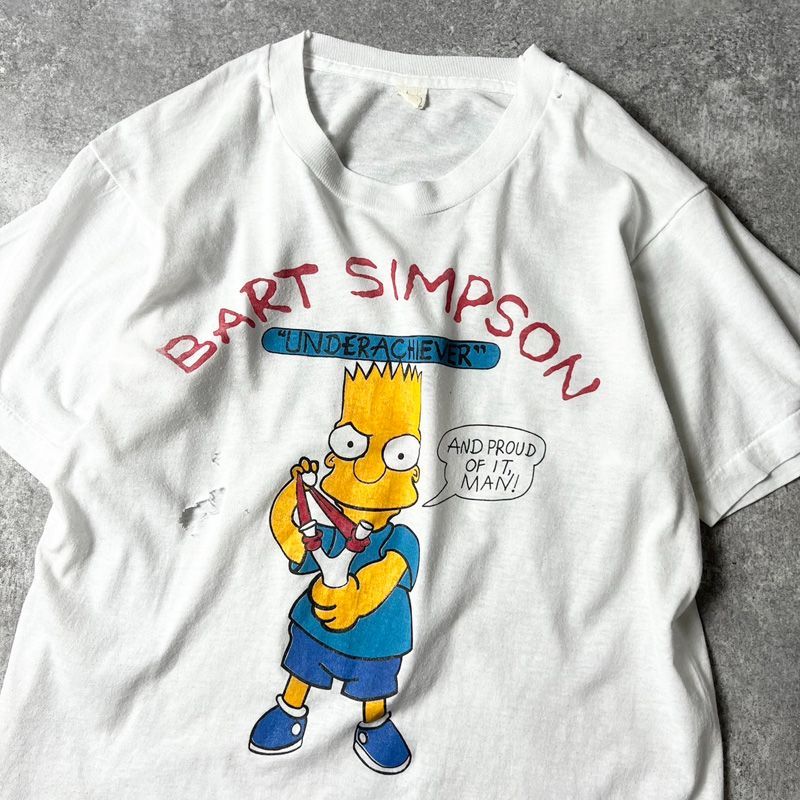 90's The Simpsons バート・シンプソンのスウェットシャツMTVtg