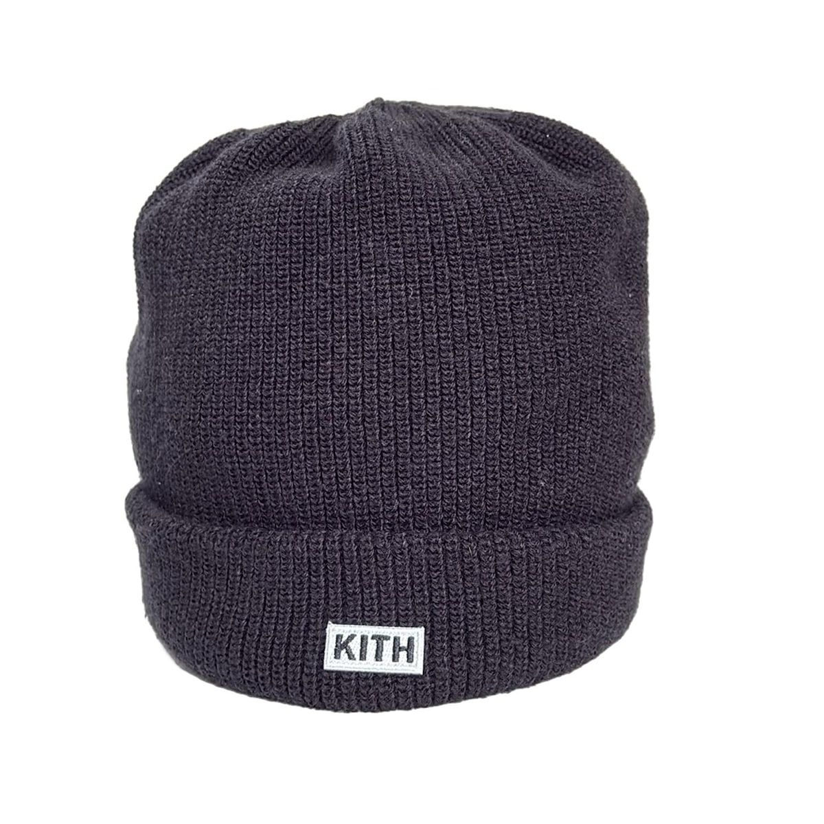 KITH ブラックニット帽　未使用 Amazon.co.jp: KITH NYC キス ニューヨークシティー キャップ