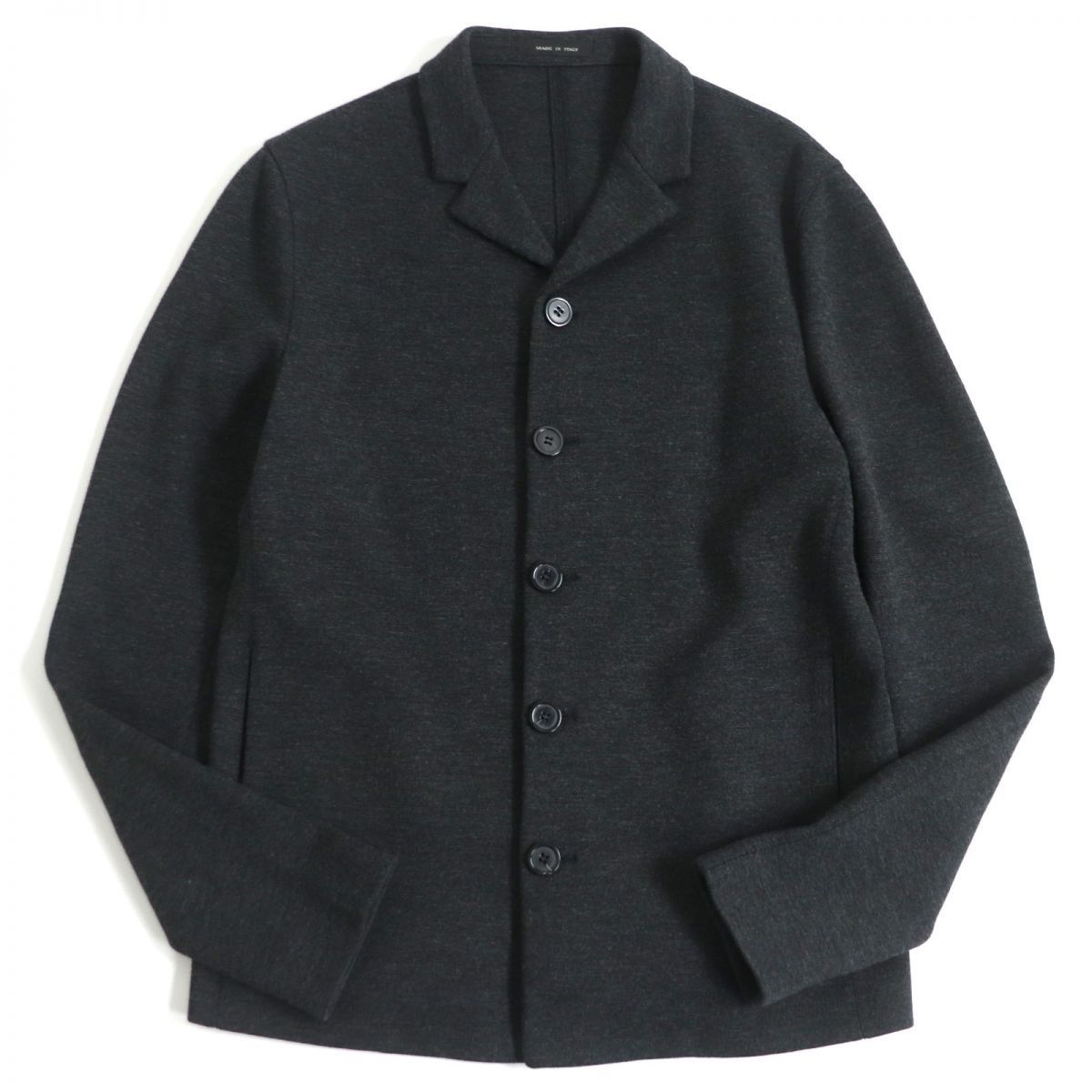 極美品□黒タグ EMPORIO ARMANI/エンポリオアルマーニ ウール混
