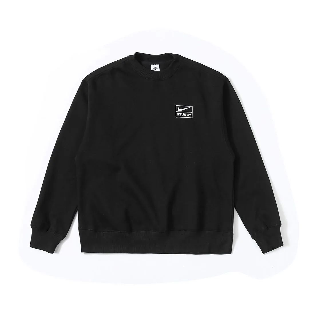 Stussy x Nike 共同ブランド ウィンターフリース厚手クルー Stussy x Nike 共同ブランド ウィンターフリース厚手クルー