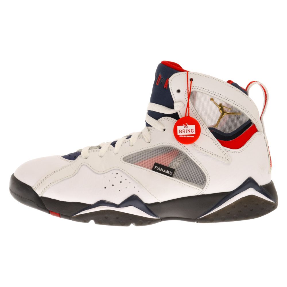 NIKE (ナイキ) ×PSG AIR JORDAN7 RETRO BCFC パリサンジェルマン エアジョーダン7 レトロ ハイカットスニーカー  ホワイト US9.5/27.5cm CZ0789‐105