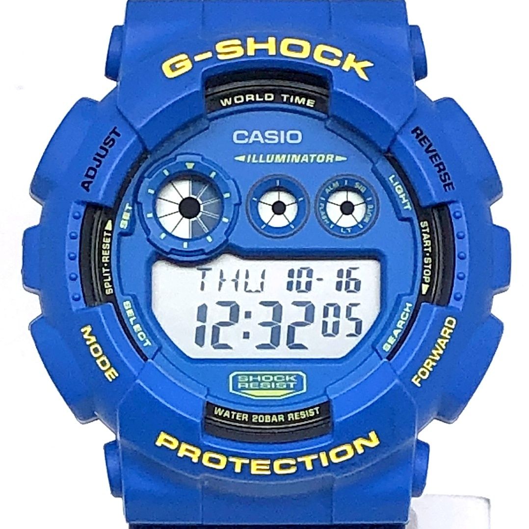G-SHOCK ジーショック GD-120NC-2 MAROK No-Cpmply マーロック監修 ノー コンプライ ブルー×イエロー 2018年3月発売