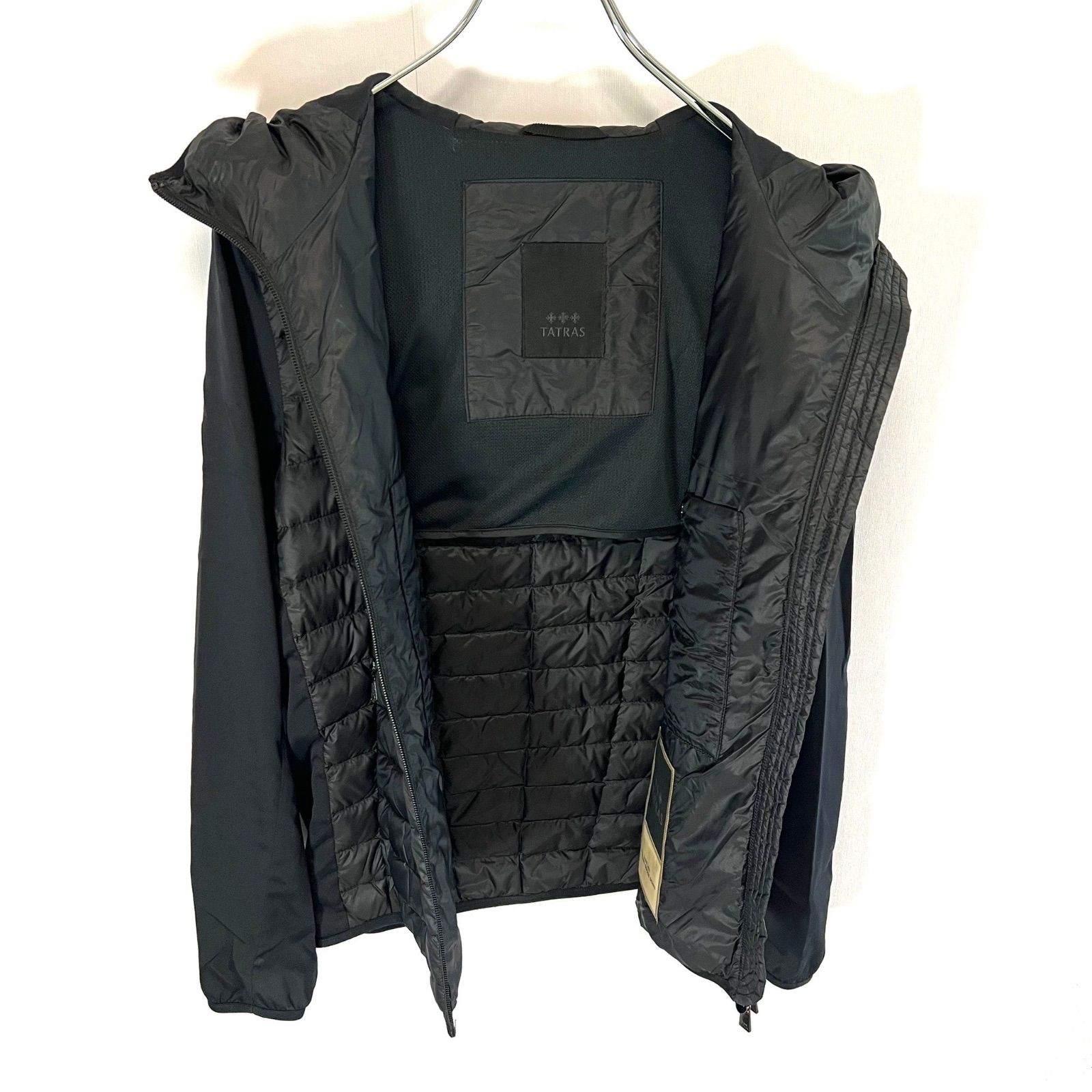 TATRAS タトラス ダウンジャケット 19SS CEFALU ハイブリッド ブラック 