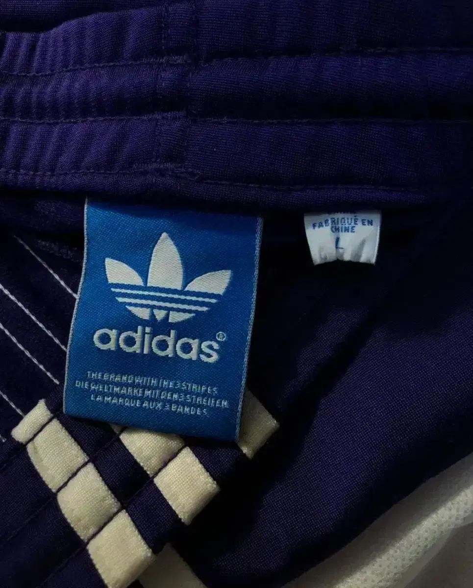  品 adidas アディダス 紫 ファイヤーバード トラックパンツ 海外 L ジョガーパンツ スウェットパンツ パンツ