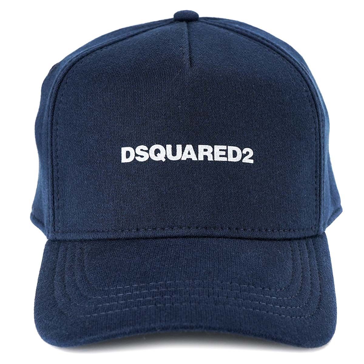 DSQUARED2 ディースクエアード ベースボールキャップ S82BC0661 BASEBALL CAP メンズ 男性 帽子 M2186 NAVY ネイビー