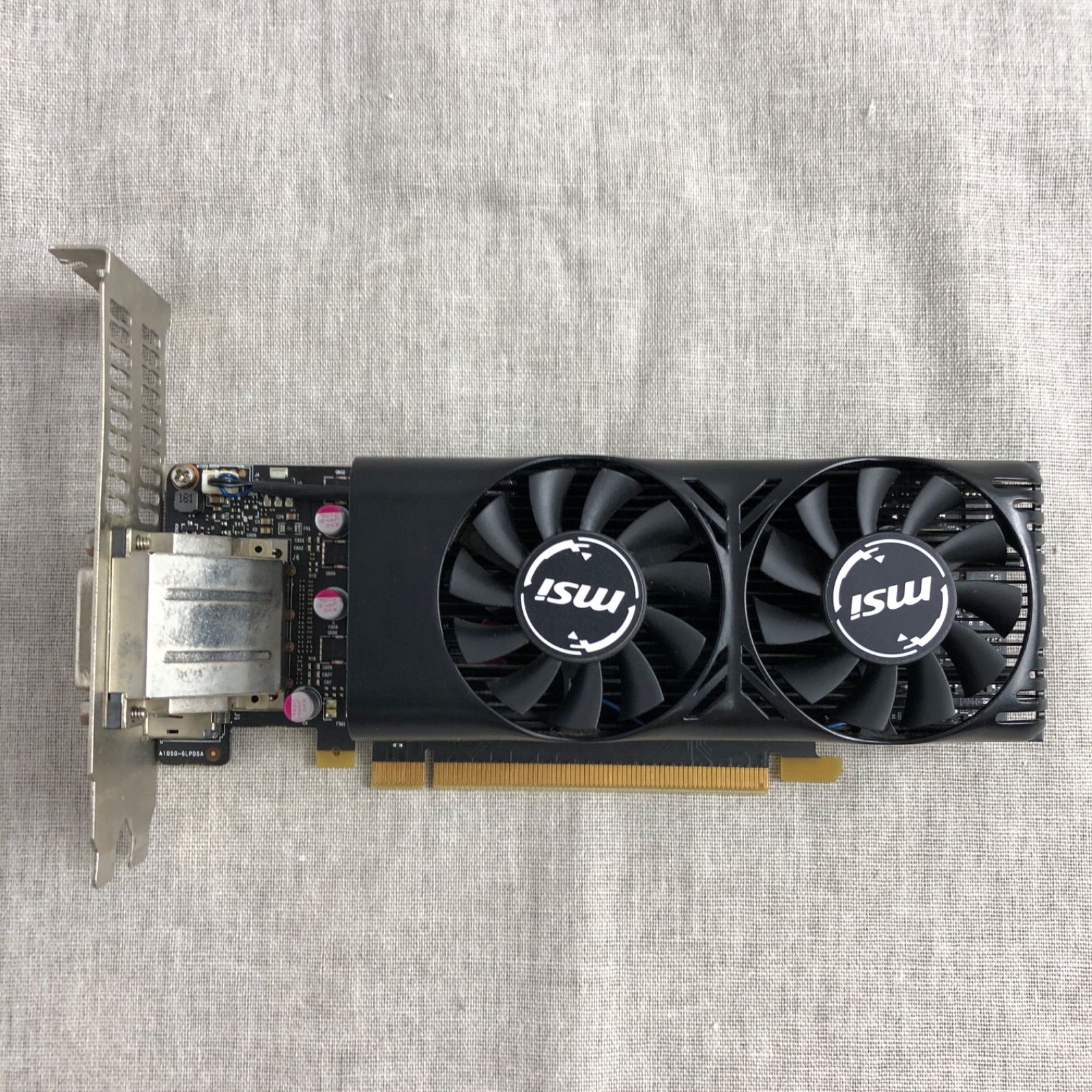 グラフィックボード MSI GeForce GTX 1050 2GT LP【画面出力確認済