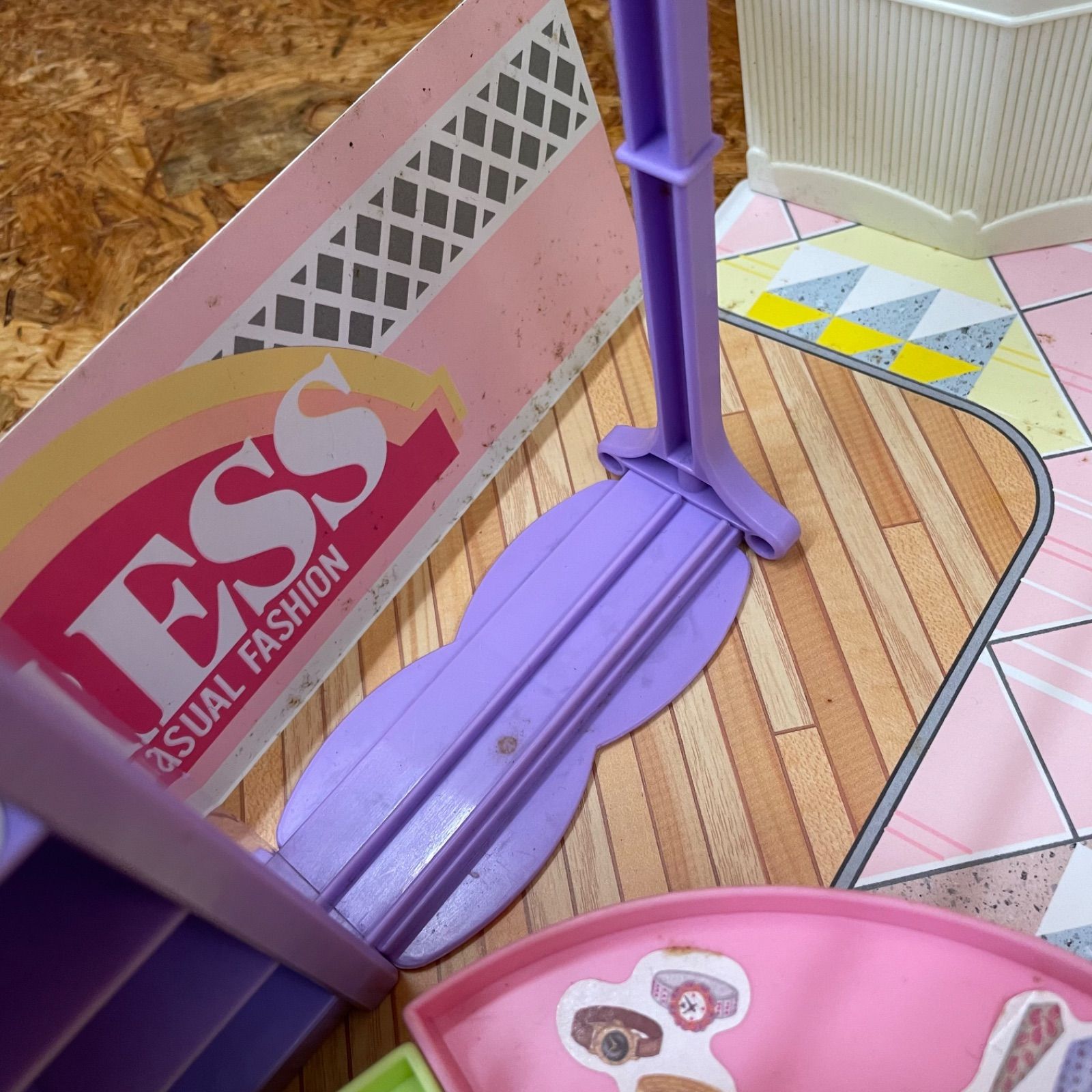 現状品 タカラ リカちゃん ファッションデパート 部品欠品未確認 