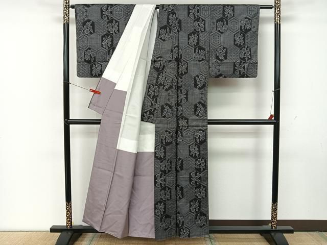 TAMA屋】全て正絹 全てたてよこ本場大島紬 まとめ売り9点TM478